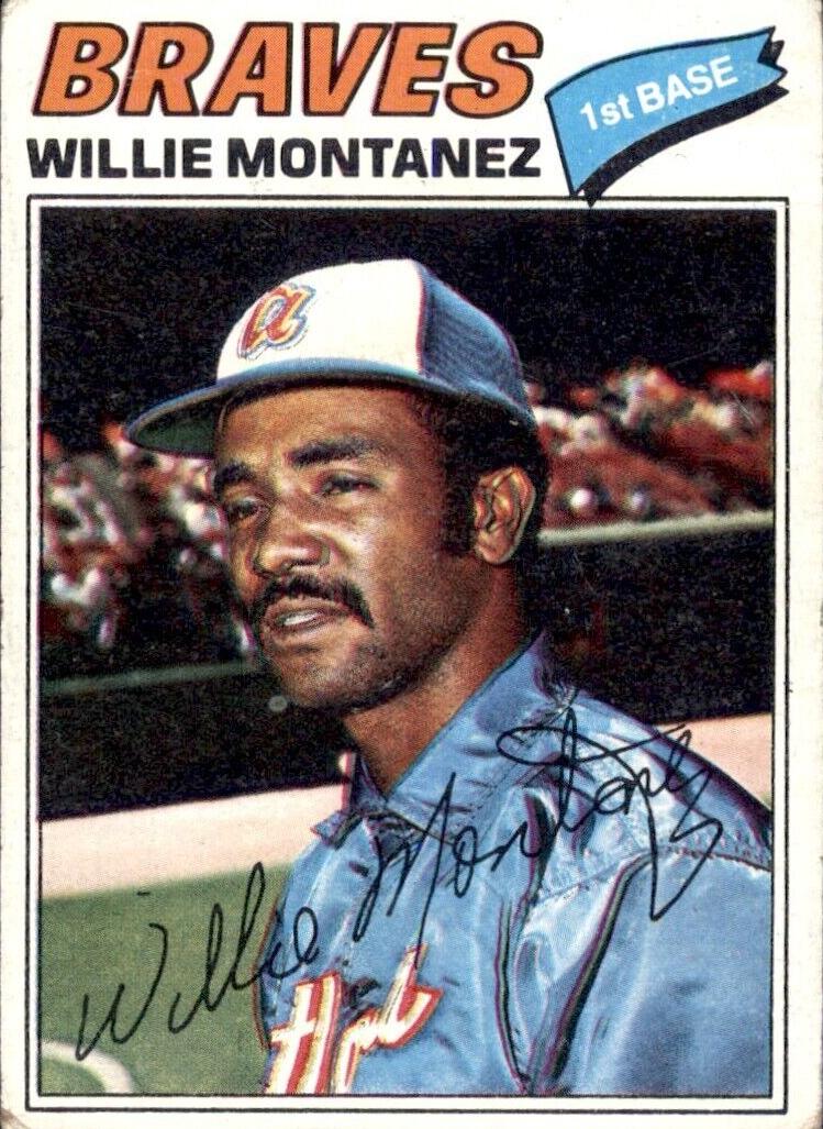 1977 Willie Montanez #410