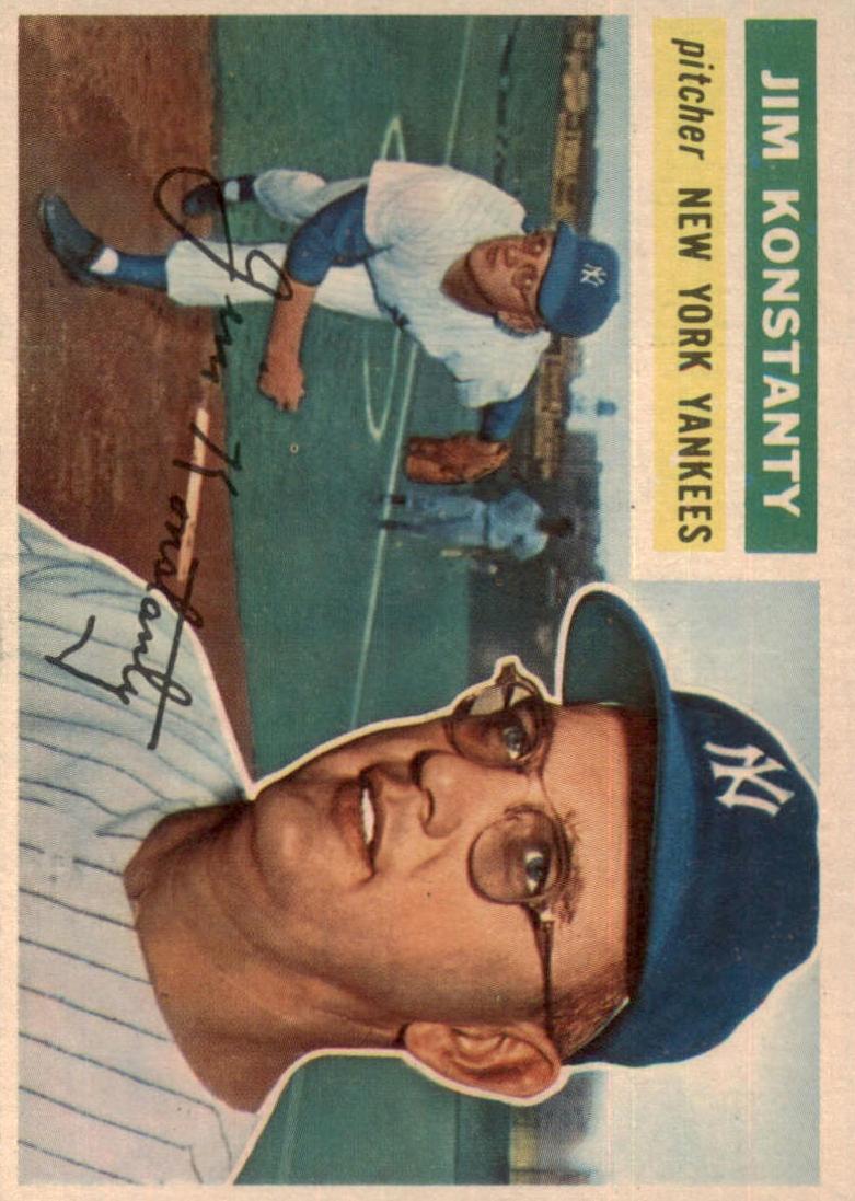 1956 Topps Jim Konstanty #321 card