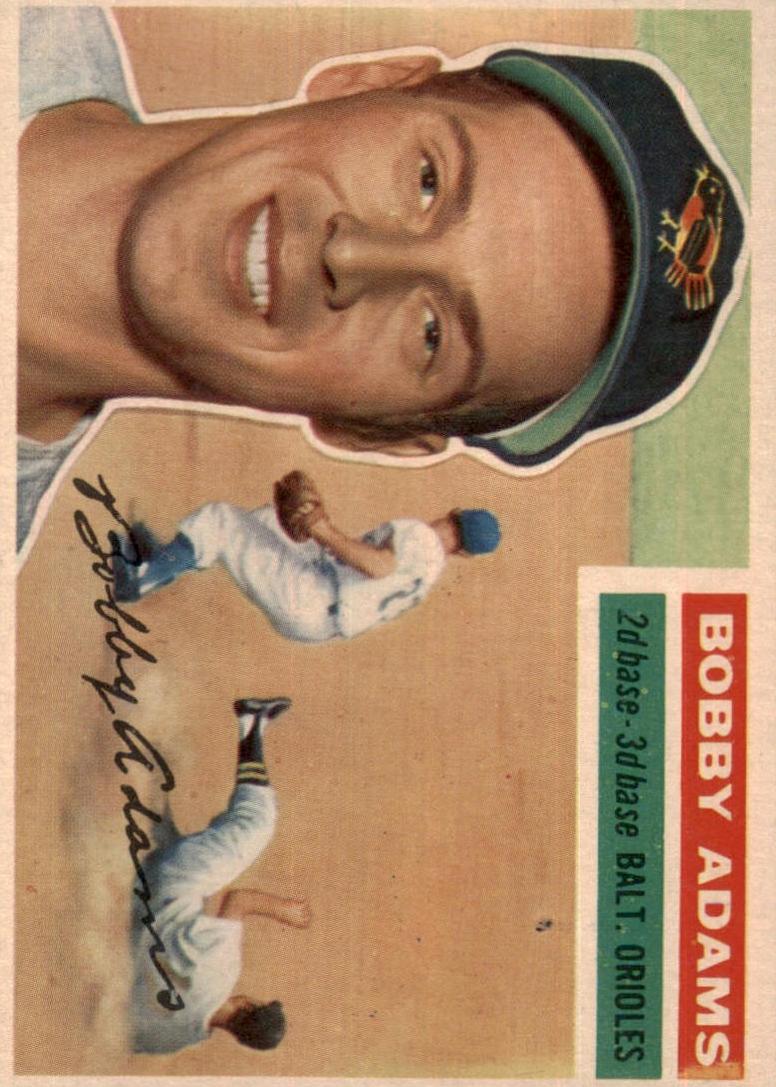 1956 Bobby Adams #287