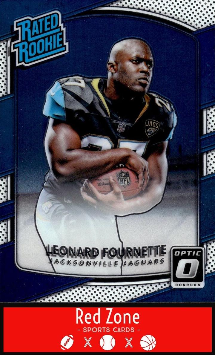 2017 Panini Donruss Optic Leonard Fournette #169 card