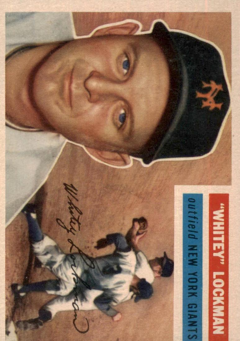 1956 Whitey Lockman #205