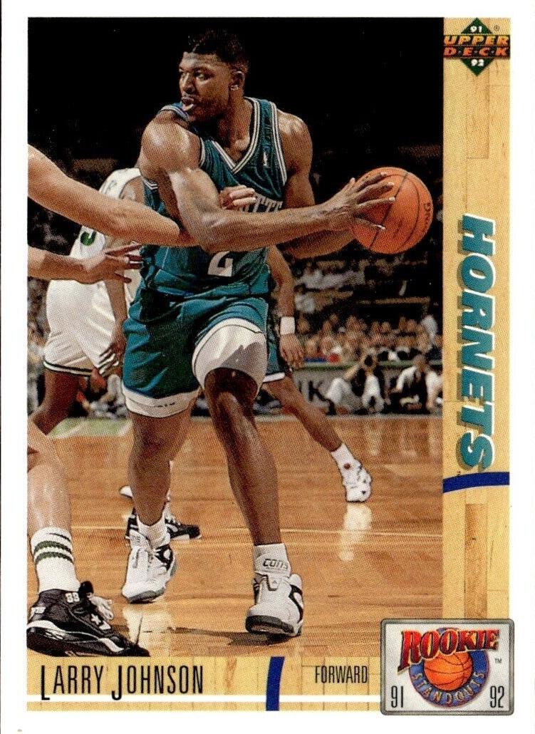 1991 Upper Deck Larry Johnson #R26 card