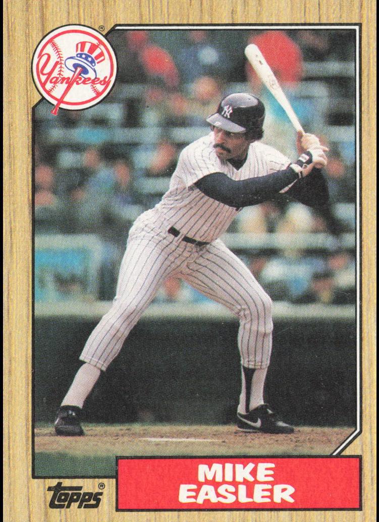 1987 Topps Mike Easler #135 card