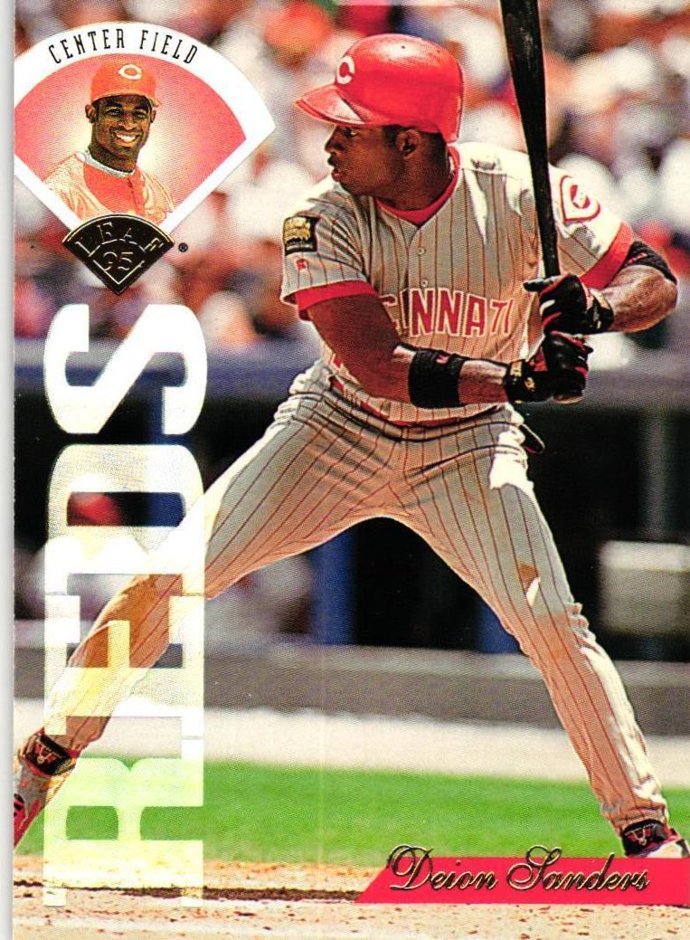 1995 Leaf Deion Sanders #94 card