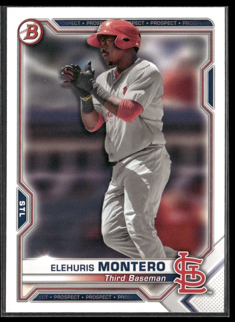 2021 Bowman Elehuris Montero #BP-116 card