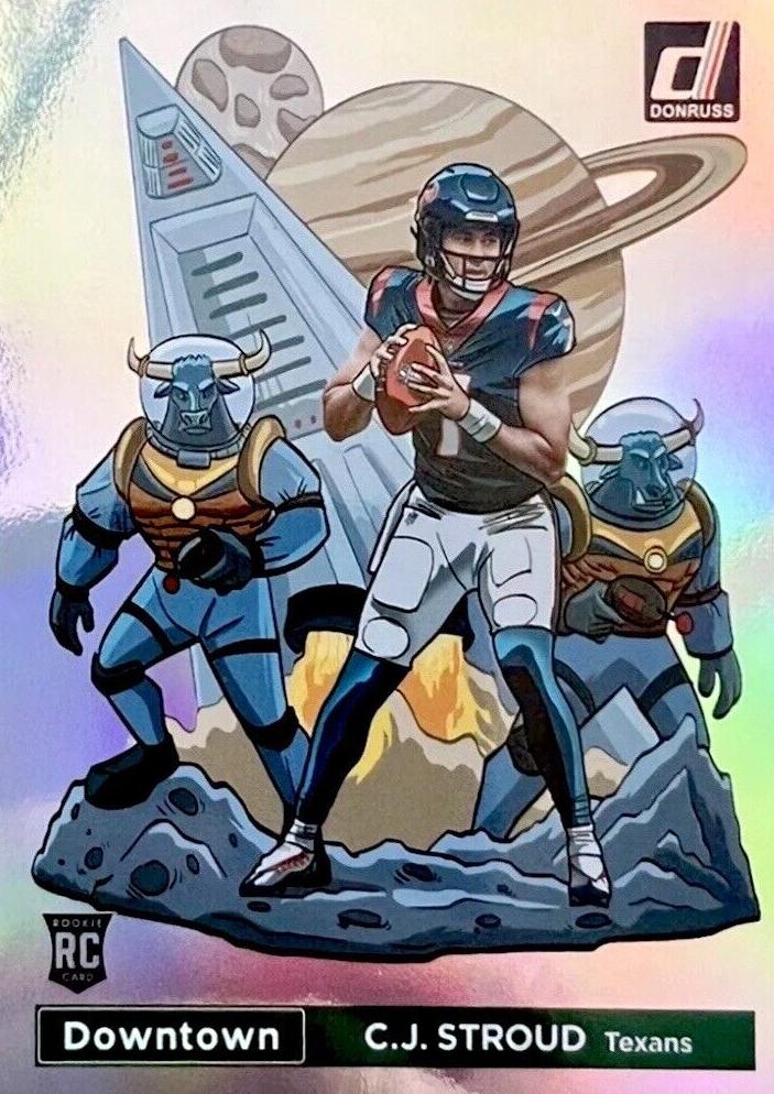 2023 Panini Donruss DOWNTOWN! #D2 Cj Stroud front