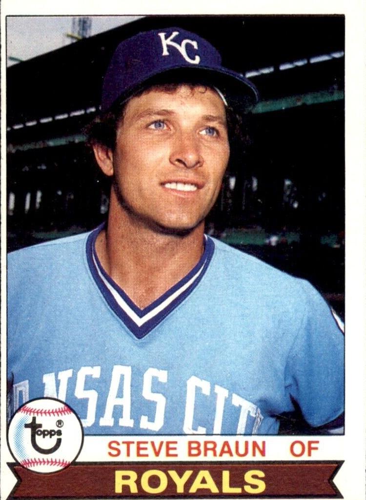 1979 Topps Steve Braun #502 card