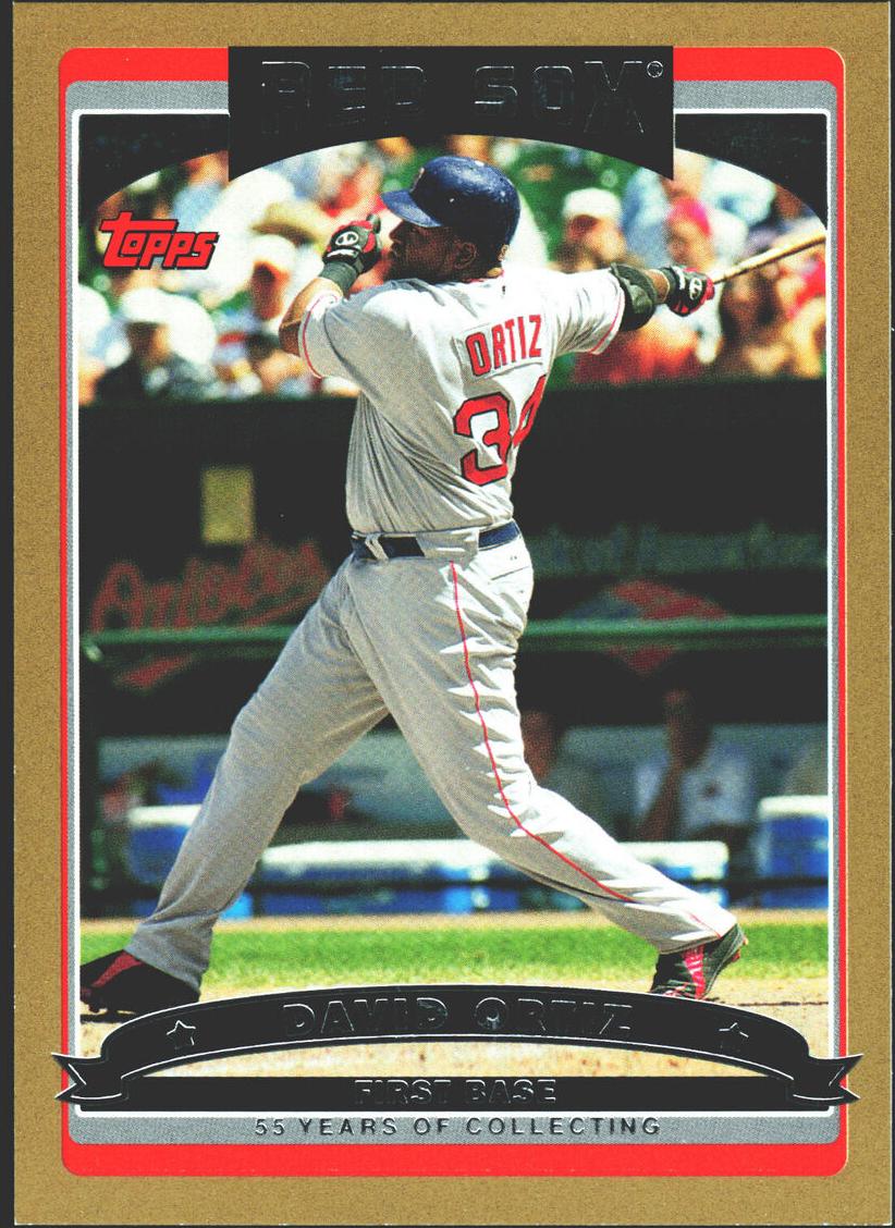 2006 Topps David Ortiz [Gold] #423 card