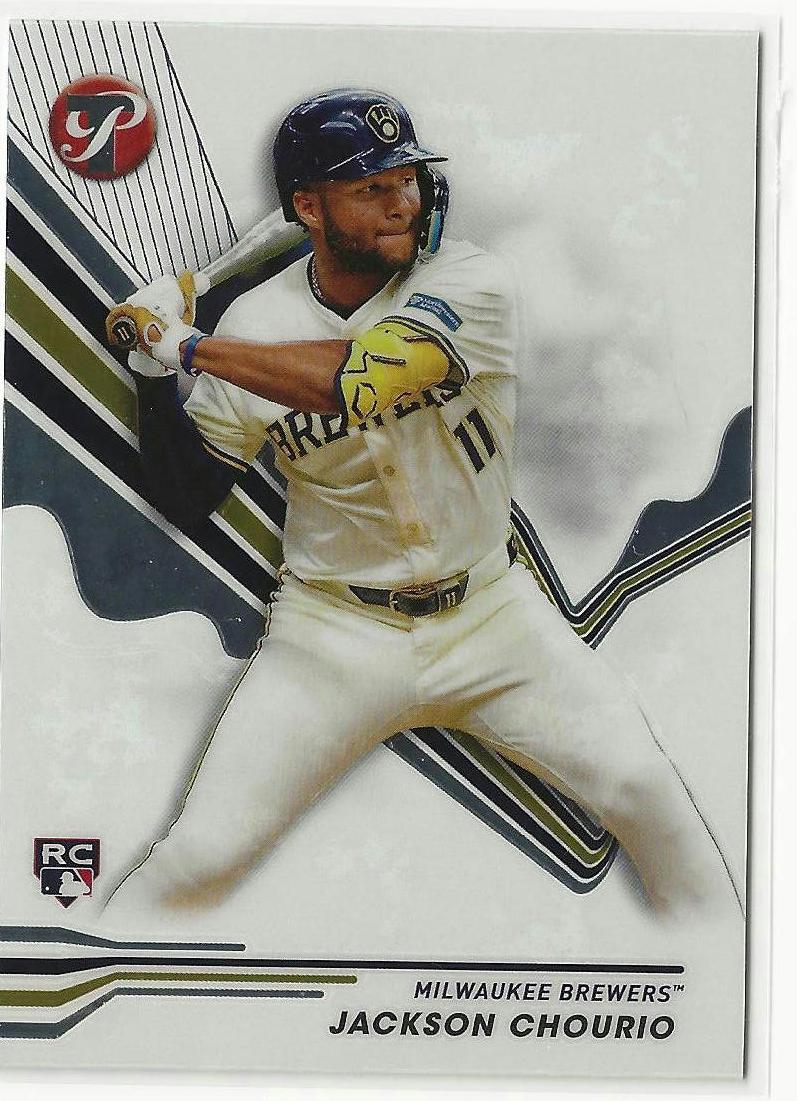 2024 Topps Pristine Jackson Chourio #180 card