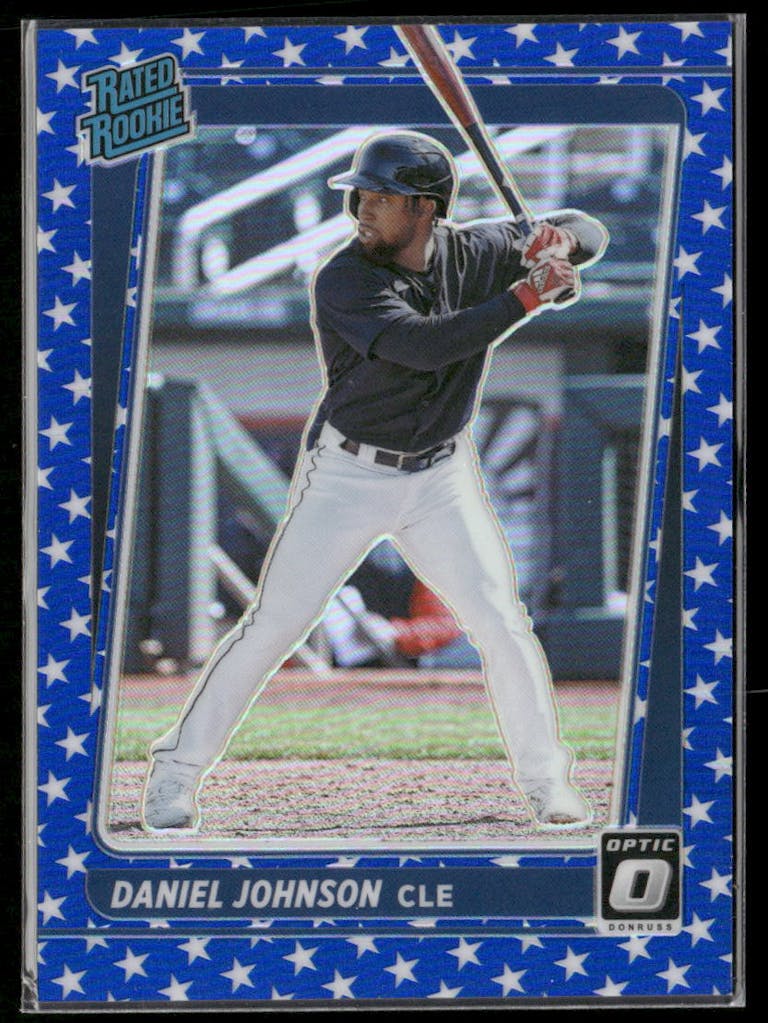 2021 Donruss Optic Baseball Spirit Of 76 Daniel Johnson #96
