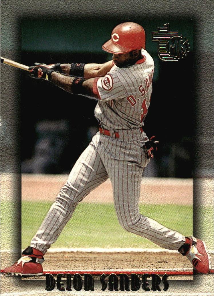 1995 Topps Embossed Deion Sanders #12 card