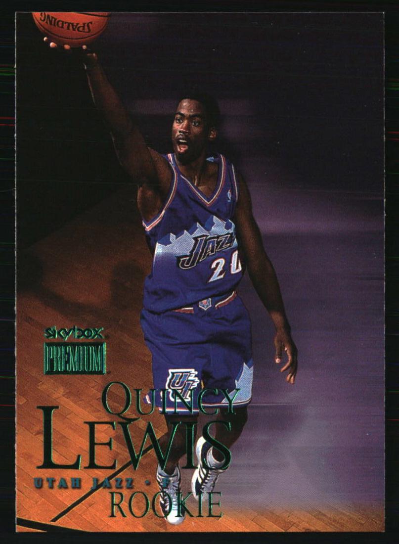 1999 Skybox Premium Quincy Lewis #119 card