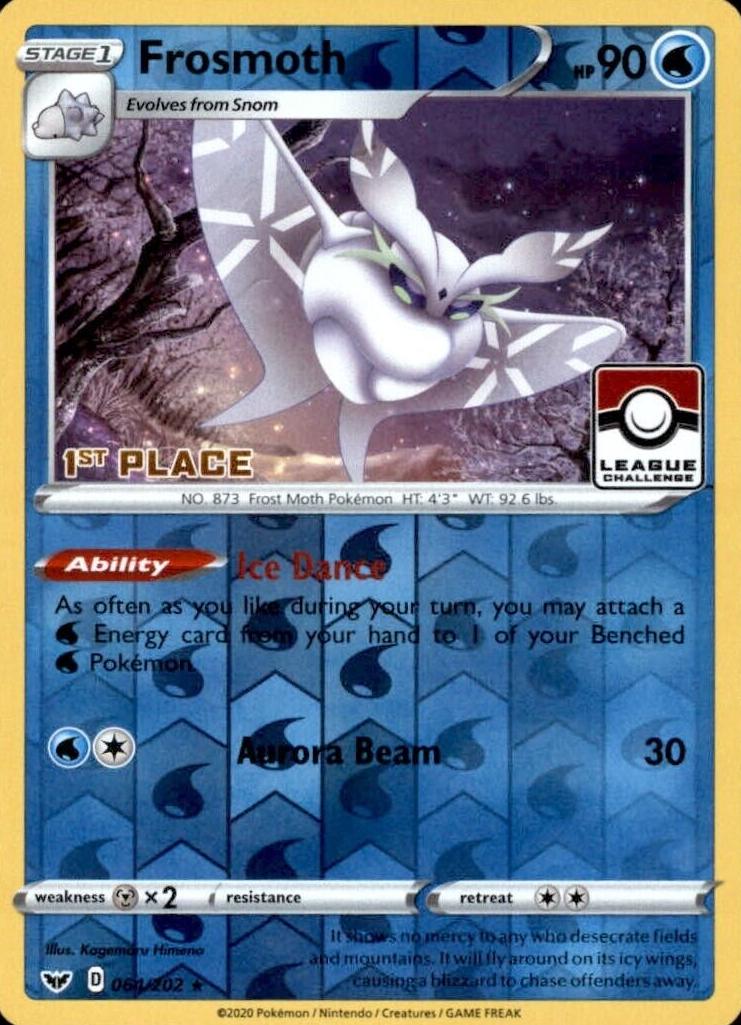 Frosmoth Holo 2020 Pokemon Sword & Shield