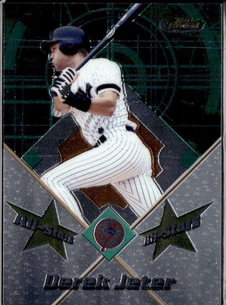 2001 Topps Finest Derek Jeter #FAS2 card