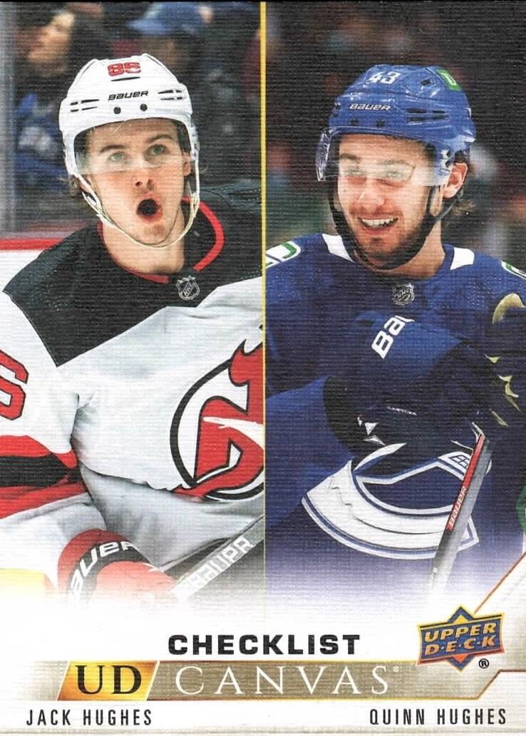 2022 Upper Deck Jack Hughes #C90 card