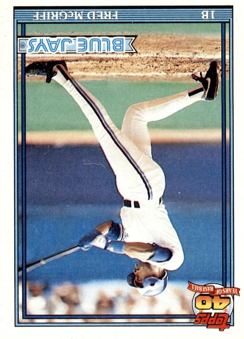 1991 Fred McGriff #140