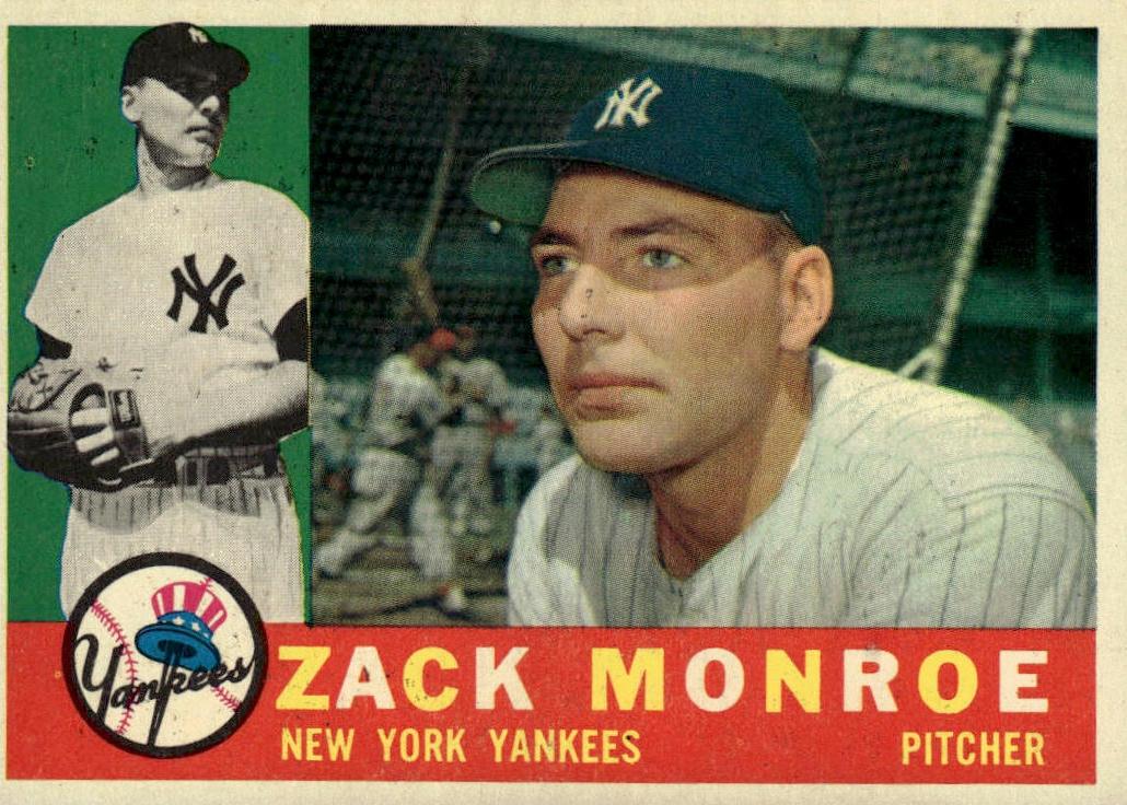 1960 Zack Monroe #329