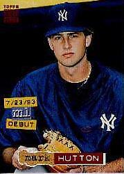 1994 Topps Stadium Club Mark Hutton #279 card