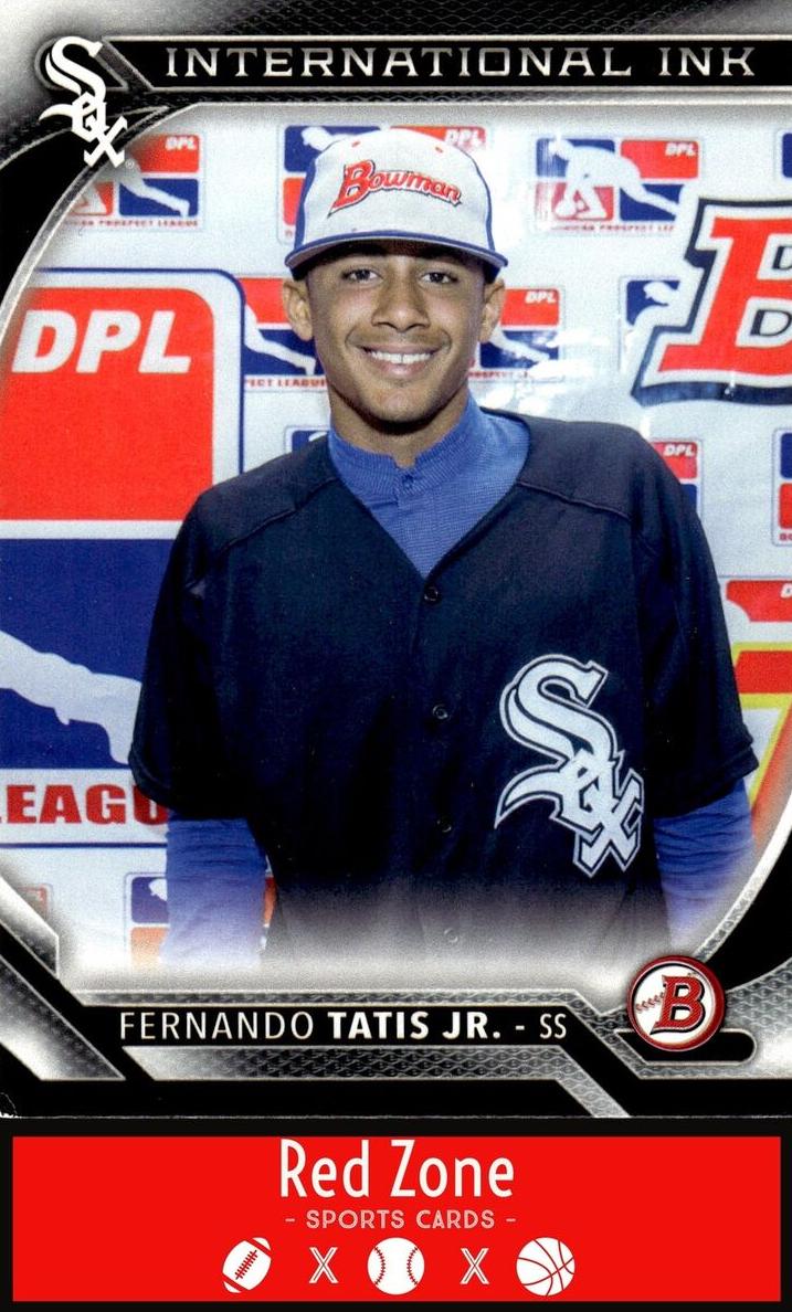 2016 Bowman International Ink Fernando Tatis Jr. #II-FT card