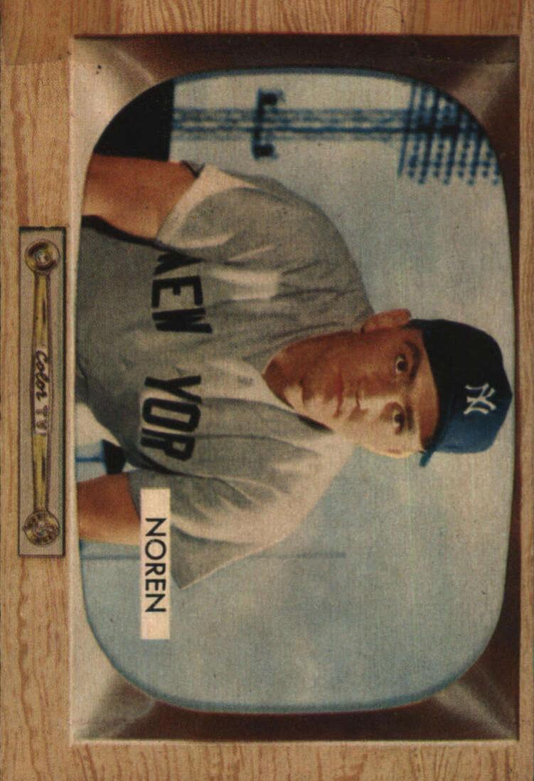 1955 Bowman Irv Noren #63 card