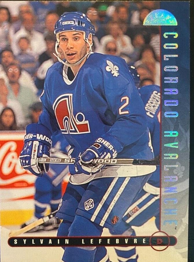 1995 Leaf Sylvain Lefebvre #292 card