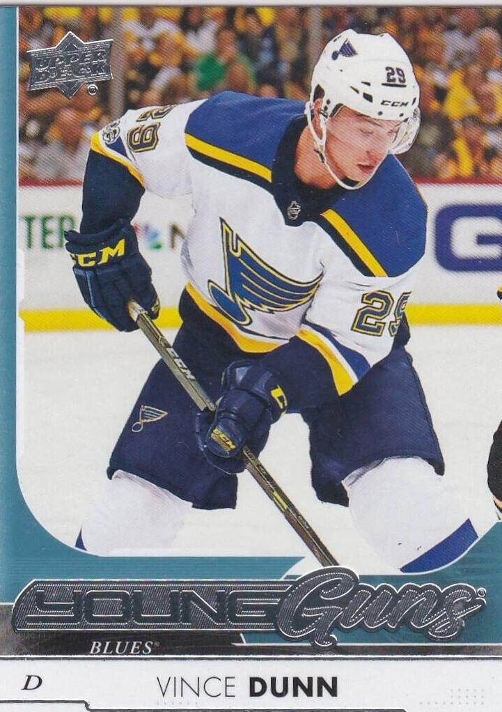 2017 Upper Deck Vince Dunn #244 card