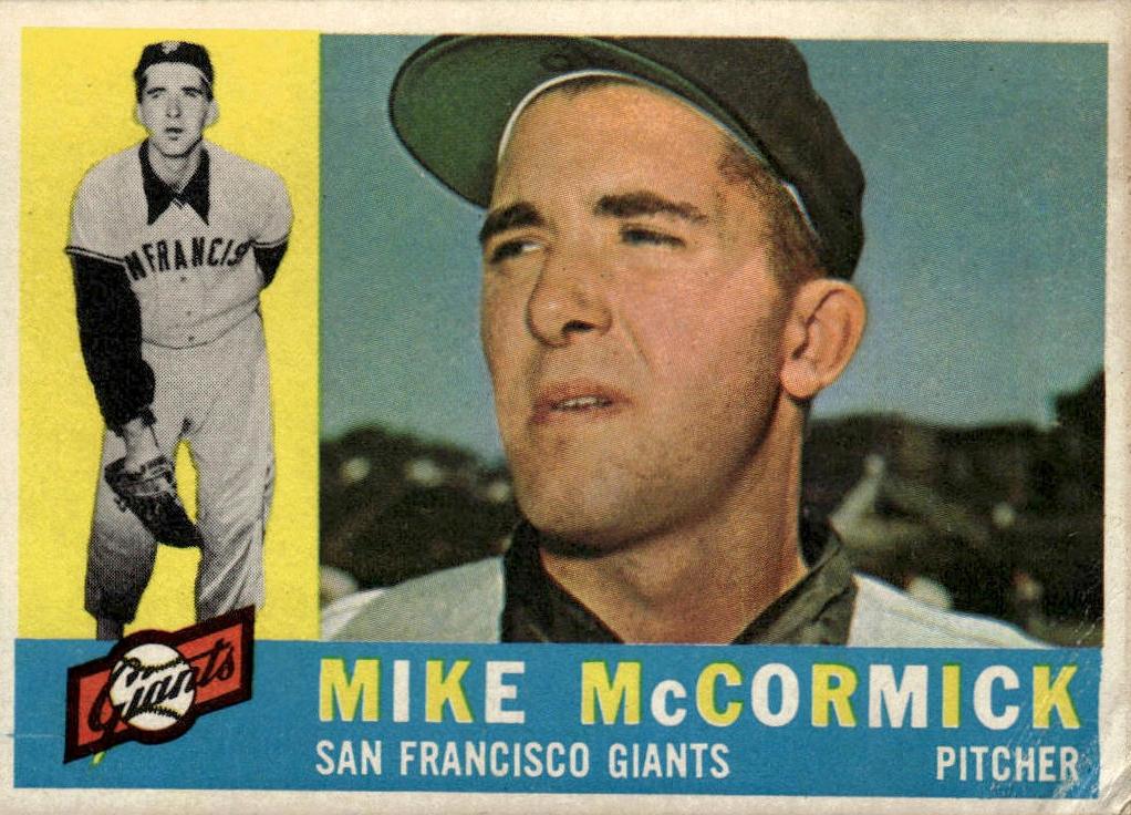 1960 Mike McCormick #530