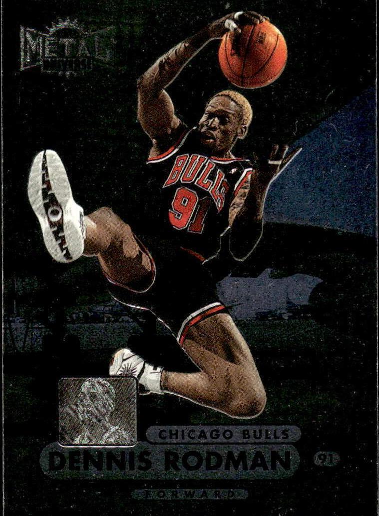 1997 Metal Universe Championship Dennis Rodman #62 card