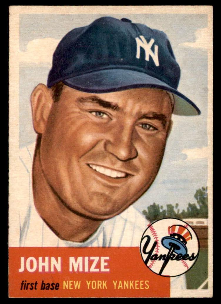 1953 Johnny Mize #77