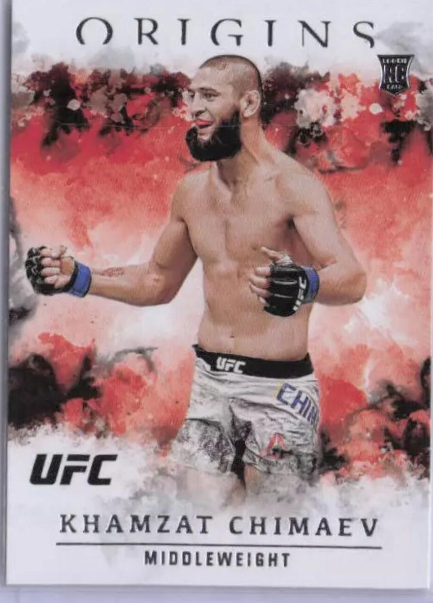 2021 Panini Chronicles UFC Khamzat Chimaev #32 card