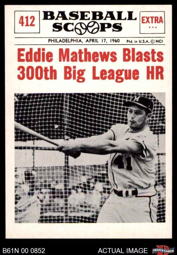 1961 Eddie Mathews #412