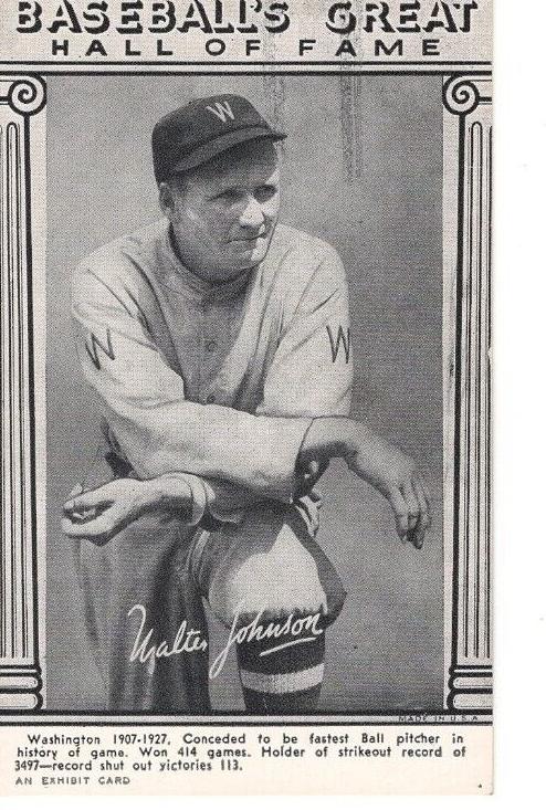 1948 Walter Johnson #NNO
