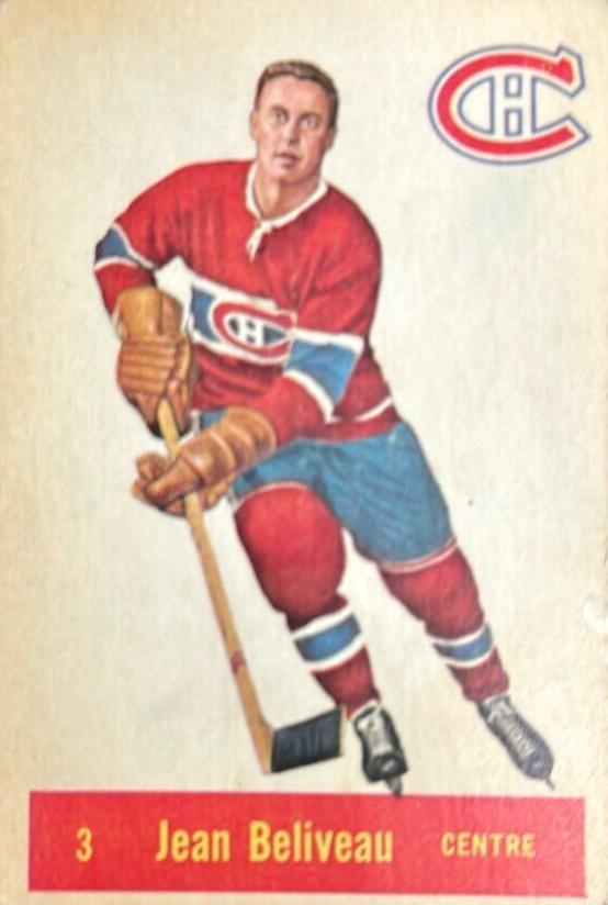 1957 Jean Beliveau #3