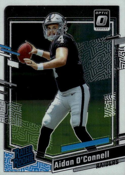 Aidan O'Connell 2023 Donruss Optic Football card