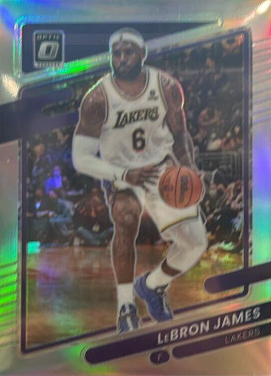2021 Panini Donruss Optic Holo #41 LeBron James front