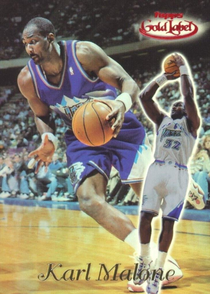 1999 Topps Gold Label Class 1-Red Label Red #30 Karl Malone front