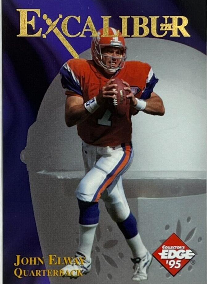1995 John Elway [Prism] #3