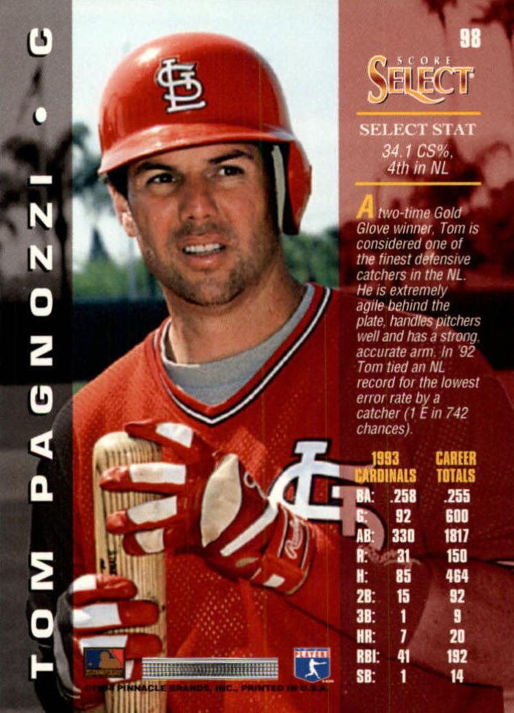 1994 Tom Pagnozzi #98