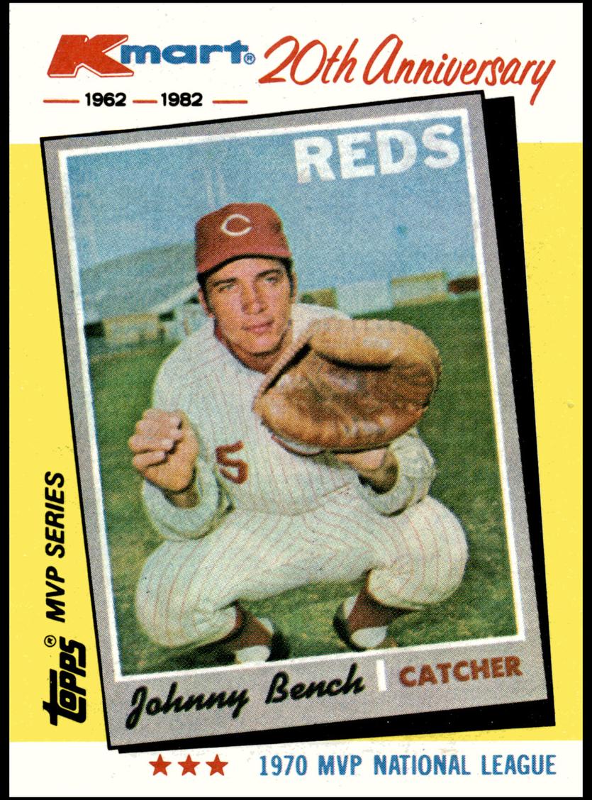1982 Johnny Bench #18
