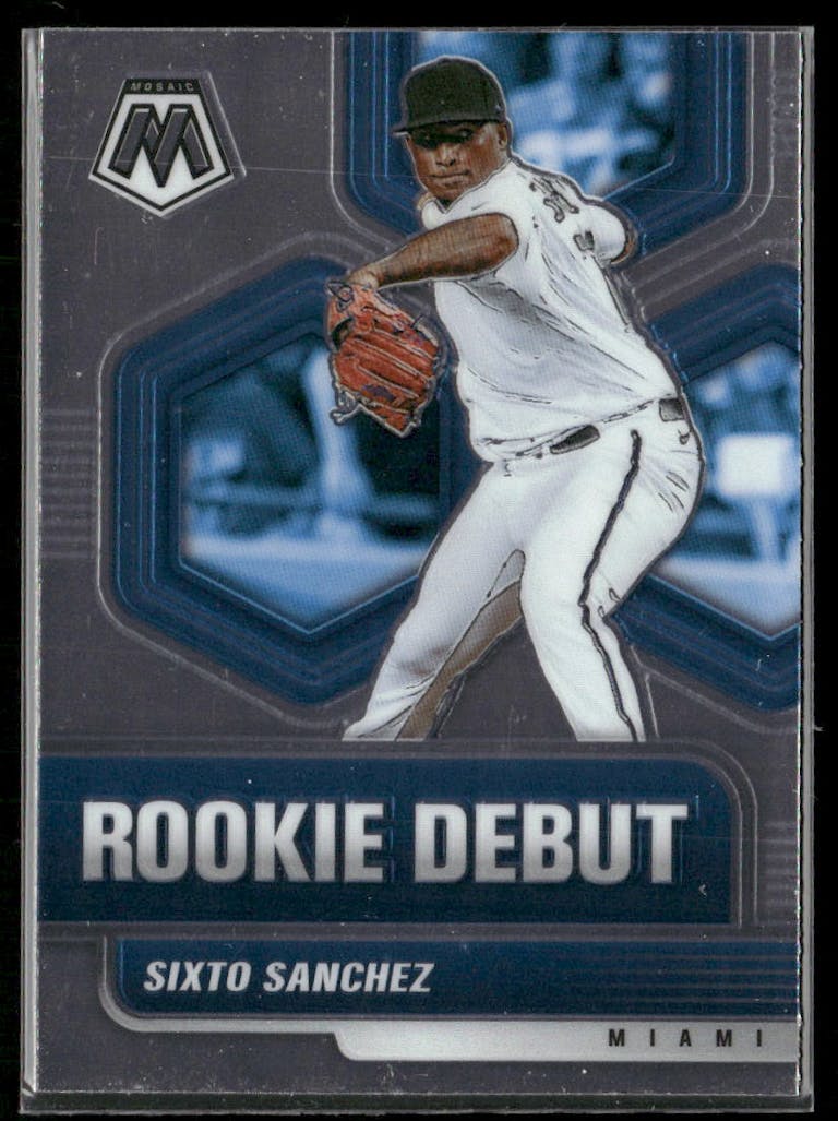2021 Panini Mosaic Baseball Sixto Sanchez #RD6