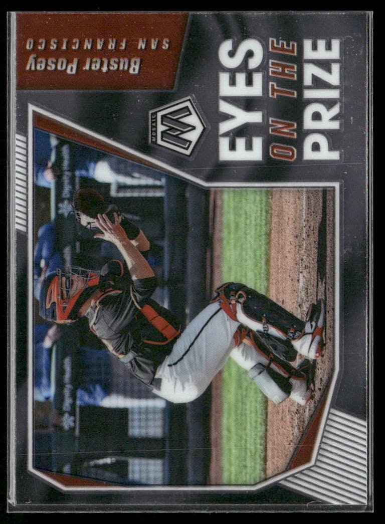 2021 Panini Mosaic Baseball Buster Posey #EOP11
