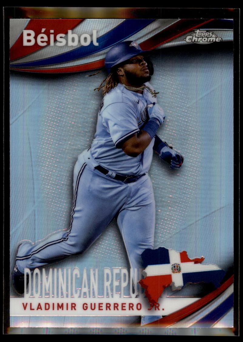 2021 Topps Chrome Beisbol Vladimir Guerrero Jr #B-6 card