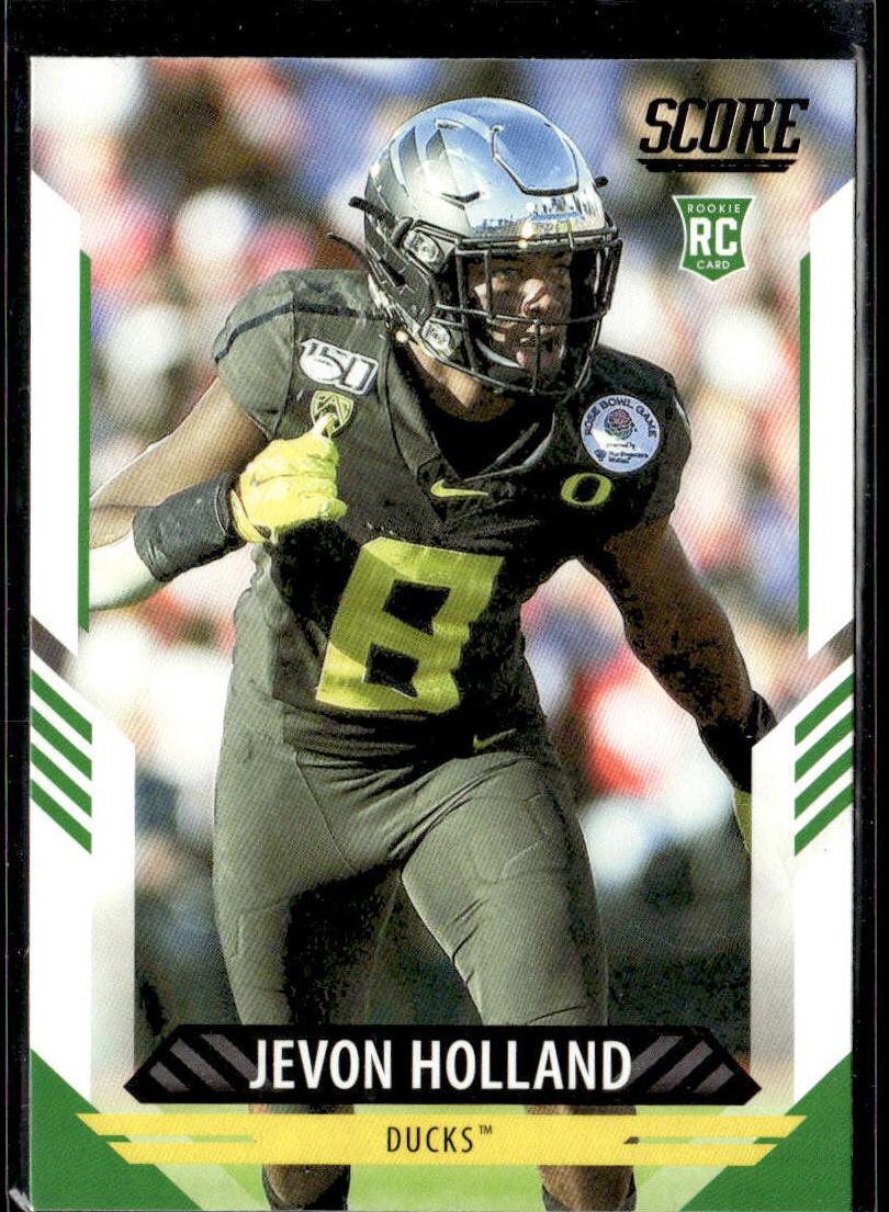 2021 Panini Score Jevon Holland #358 card