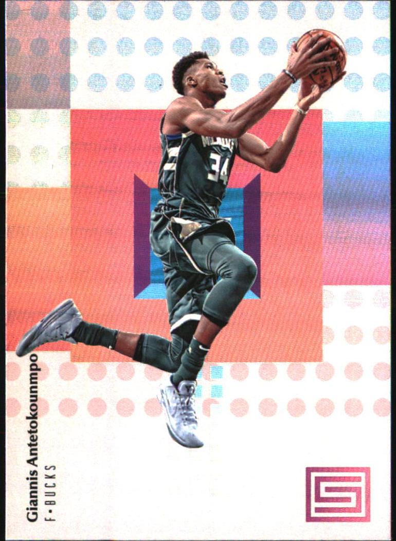 2017 Panini Status Giannis Antetokounmpo #50 card