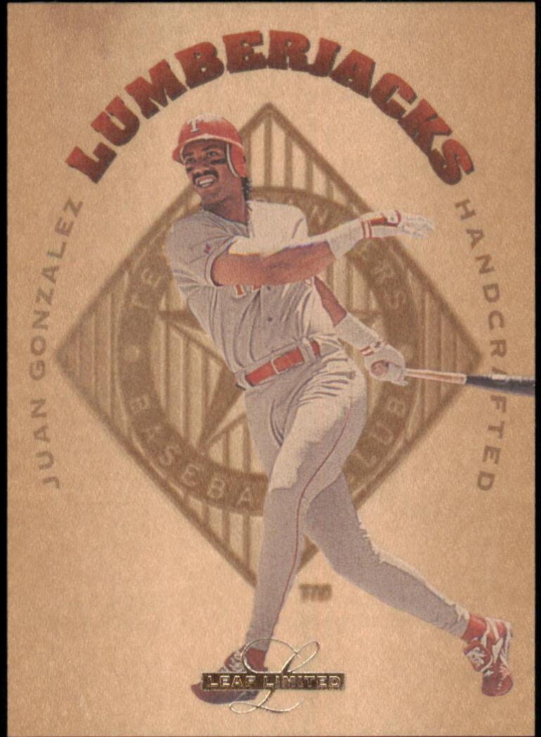 1995 Juan Gonzalez #3