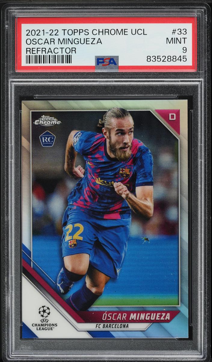 2021 Oscar Mingueza [Refractor] #33