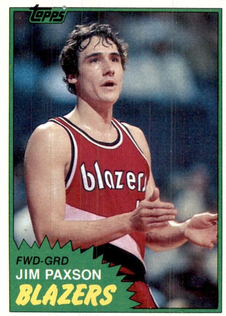 1981 Jim Paxson #87