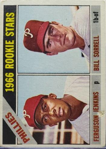1966 Topps Fergie Jenkins #254 card