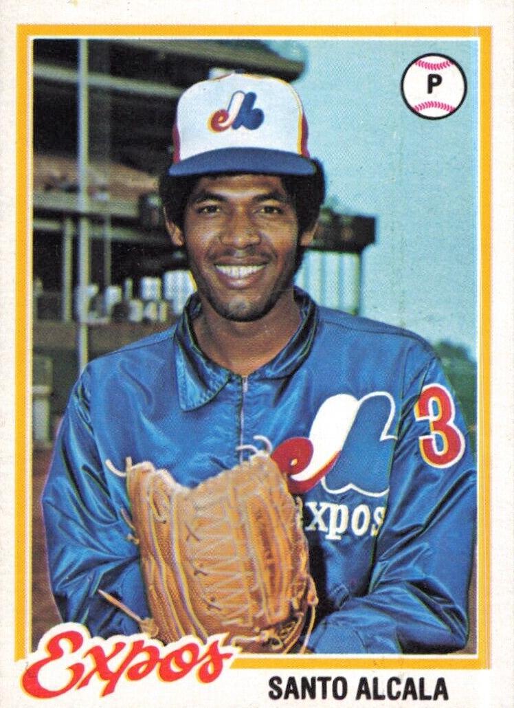 1978 Topps Santo Alcala #321 card