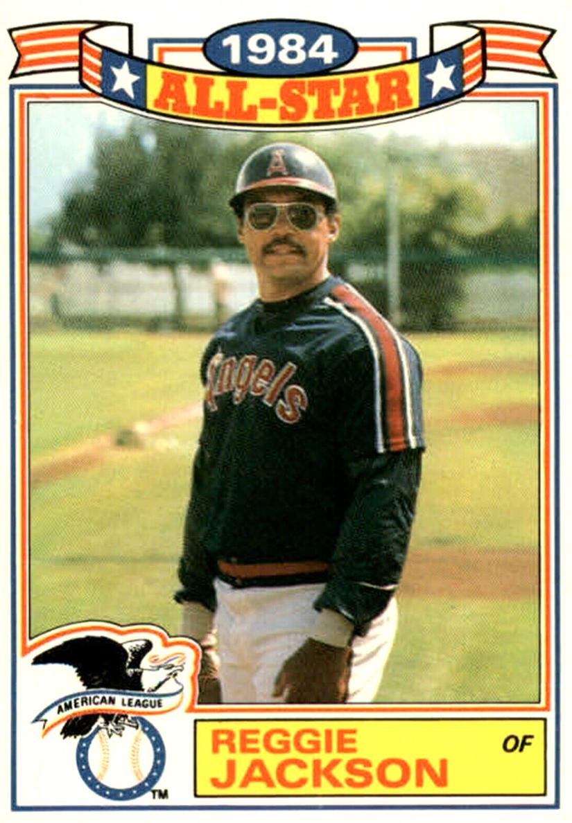 1985 Reggie Jackson #19